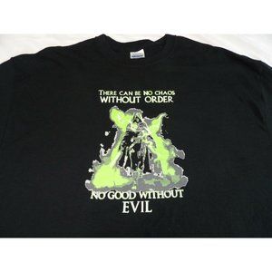 Star Wars Jedi Code Chaos Order Force Grey Good Evil  T Shirt XL Gildan